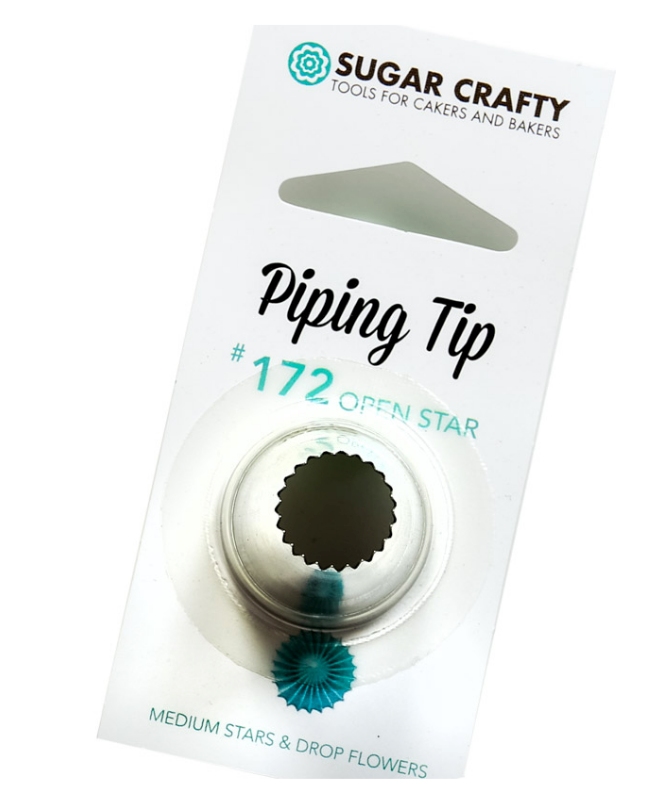 Sugar Crafty Open Star Piping Tip 172