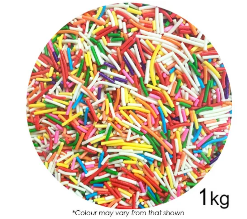 Rainbow Jimmies 1kg