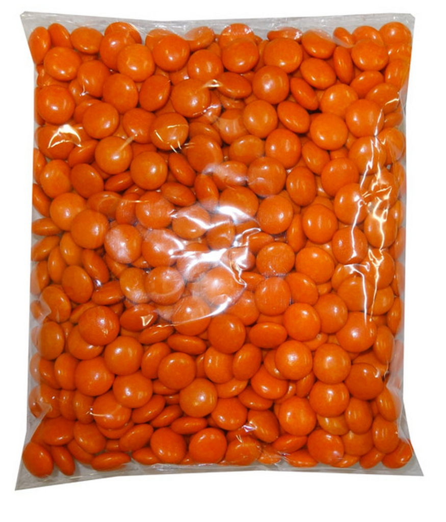 Choc Drops - Orange (500g Bag)