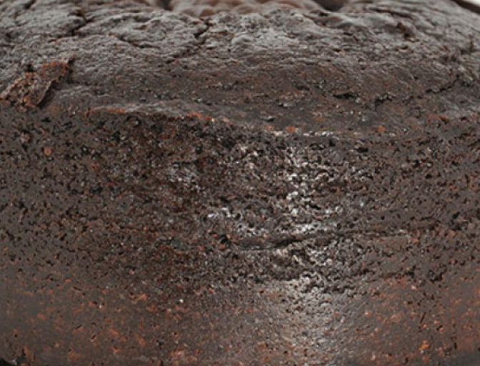 Dark Choc Mud Naked Cake (Square)