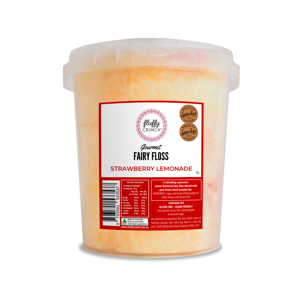 Fluffy Crunch 50g Strawberry Lemonade