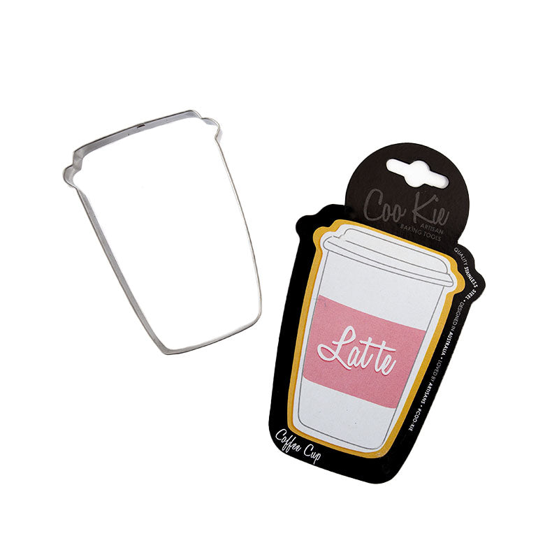 COO KIE Coffee Cup Cookie Cutter