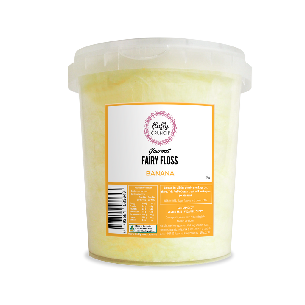 Fluffy Crunch 50g Banana