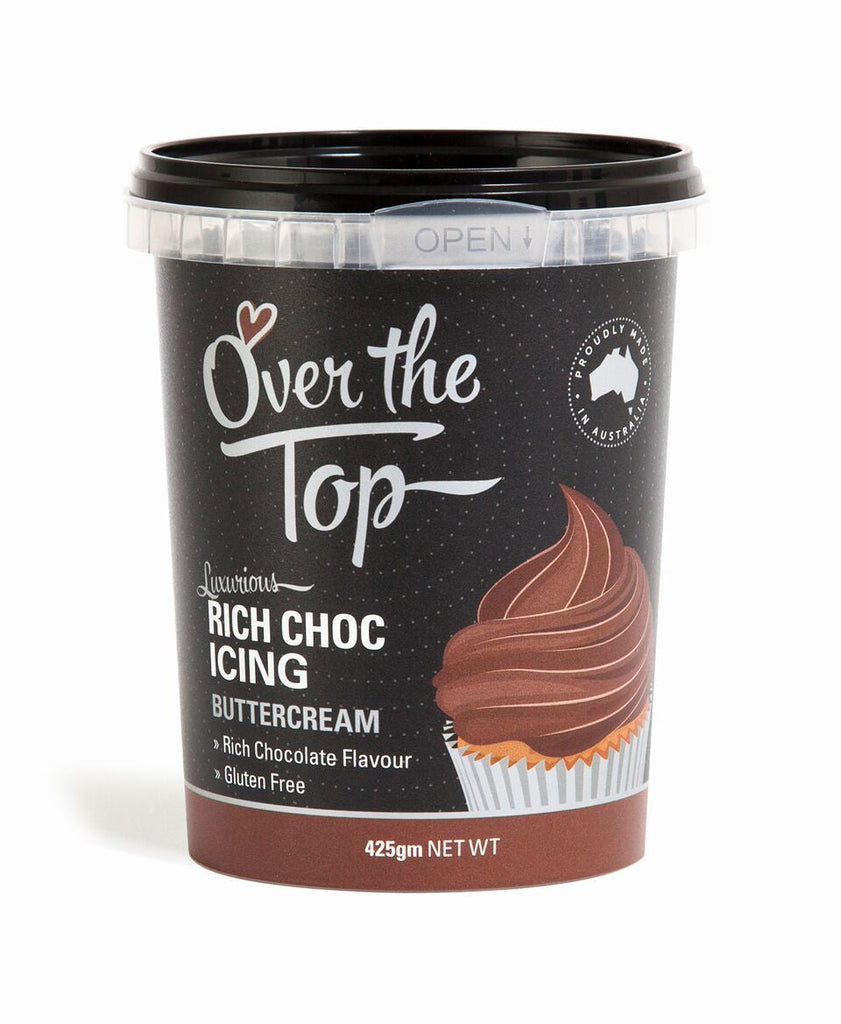 Over The Top Buttercream Chocolate 425g