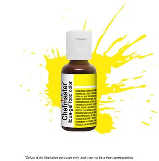 Chefmaster Liqua-gel 20ml Neon Brite Yellow