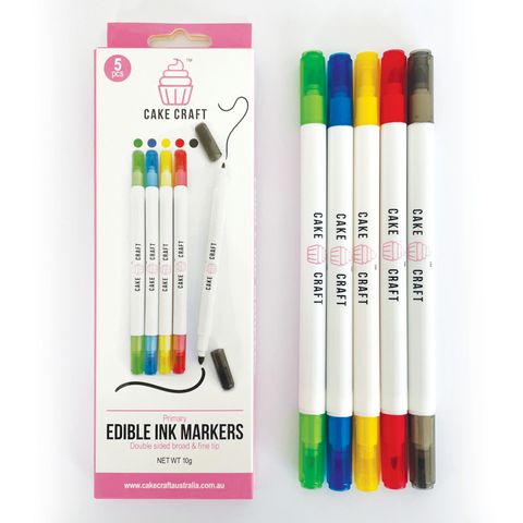 Edible Ink Markers Primary Colours
