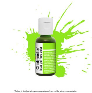 Chefmaster Liqua-gel 20ml Neon Brite Green