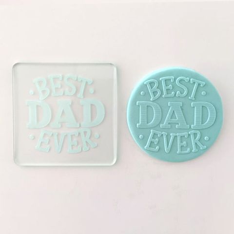 Best Dad Ever Debosser