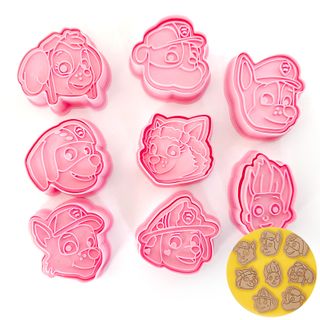 Paw Patrol Cookie Cutters | 8 Piece Set