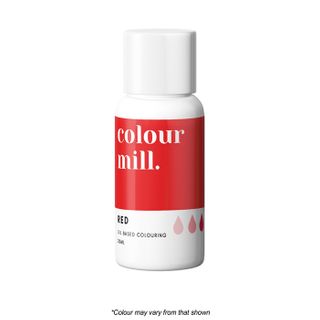 Colour Mill Oil Based Colouring 20ml Red