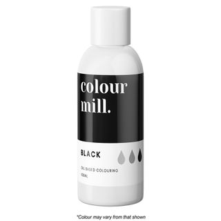 Colour Mill Oil Based Colouring 100ml Black