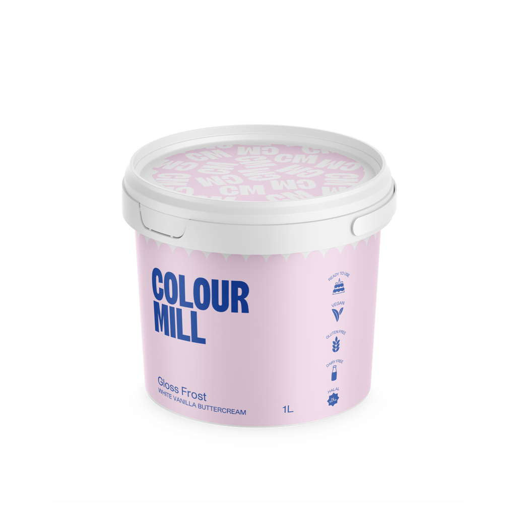 Colour Mill 'Gloss Frost' Buttercream White - 1L