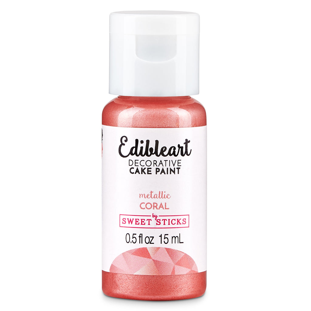 Metallic Coral Edible Art Paint 15ml