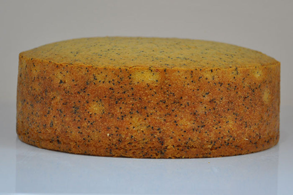 Orange Poppyseed Naked Cake (Round)