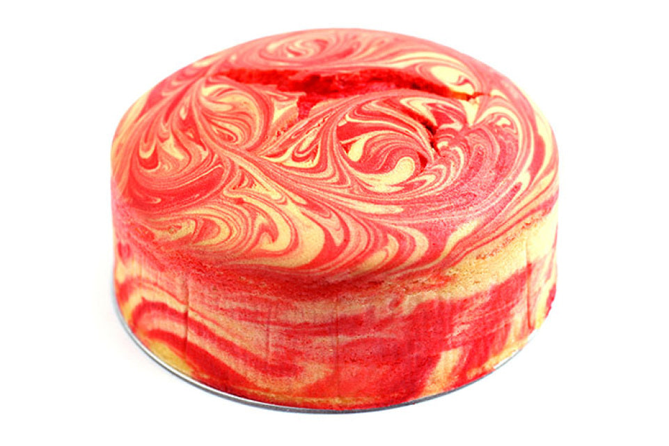 Raspberry Vanilla Swirl Naked Cake (Round)